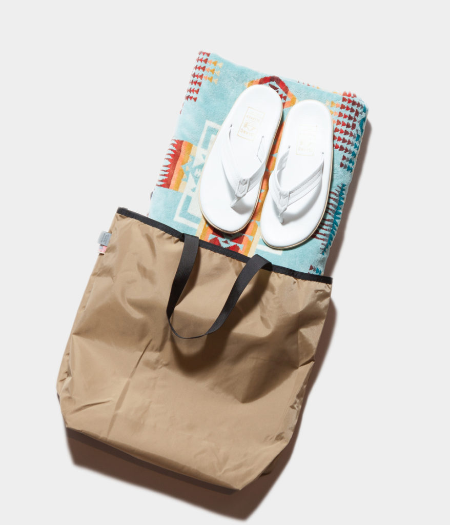 Battle Lake バトルレイク Small Shopping Tote ナイロントートバッグ