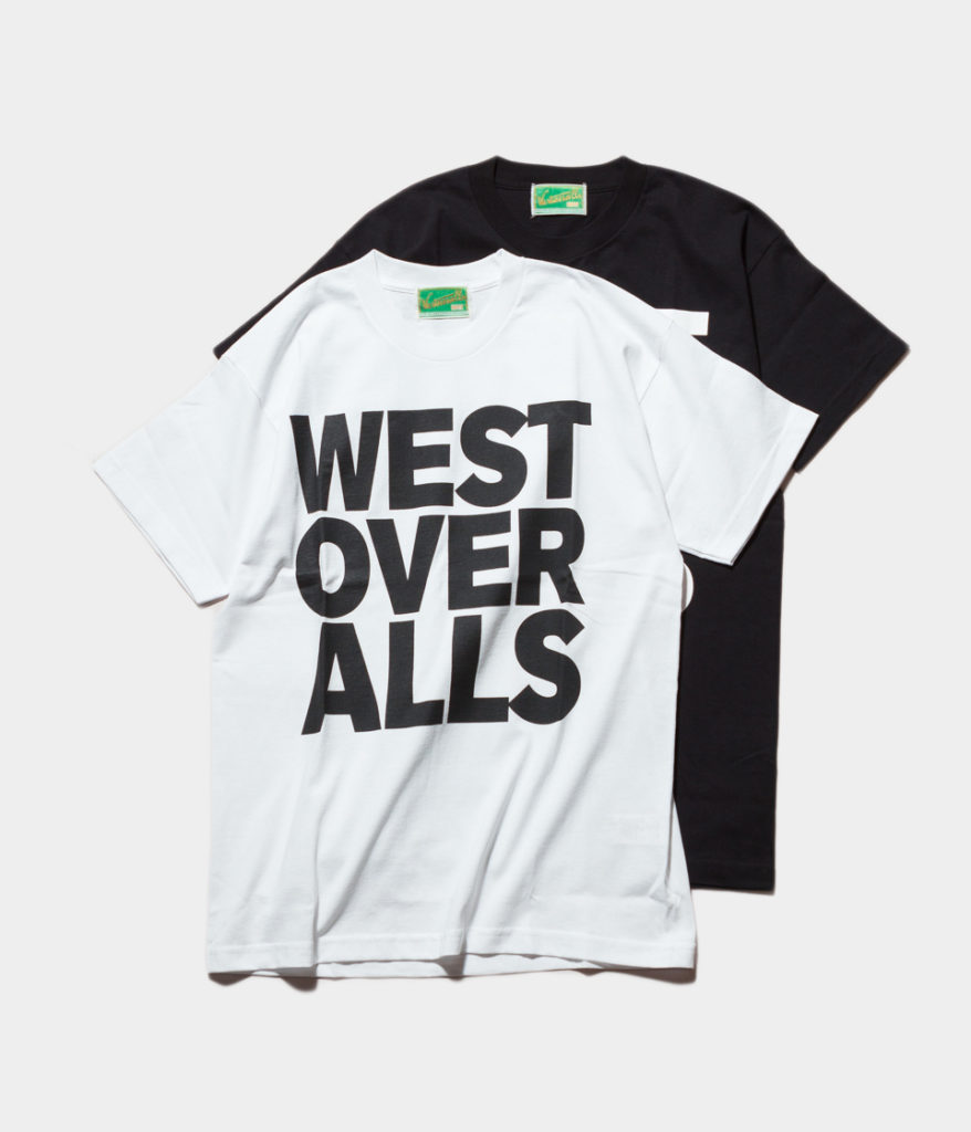 Westoveralls ウエストオーバーオールズ BIG LOGO T-SHIRTS ビッグロゴTシャツ
