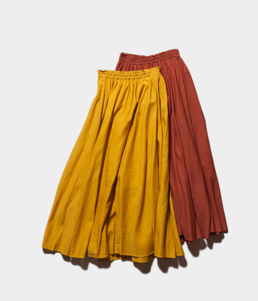 Ne Quittez Pas ヌキテパ Cotton Linen Long Skirt コットンリネンロングスカート