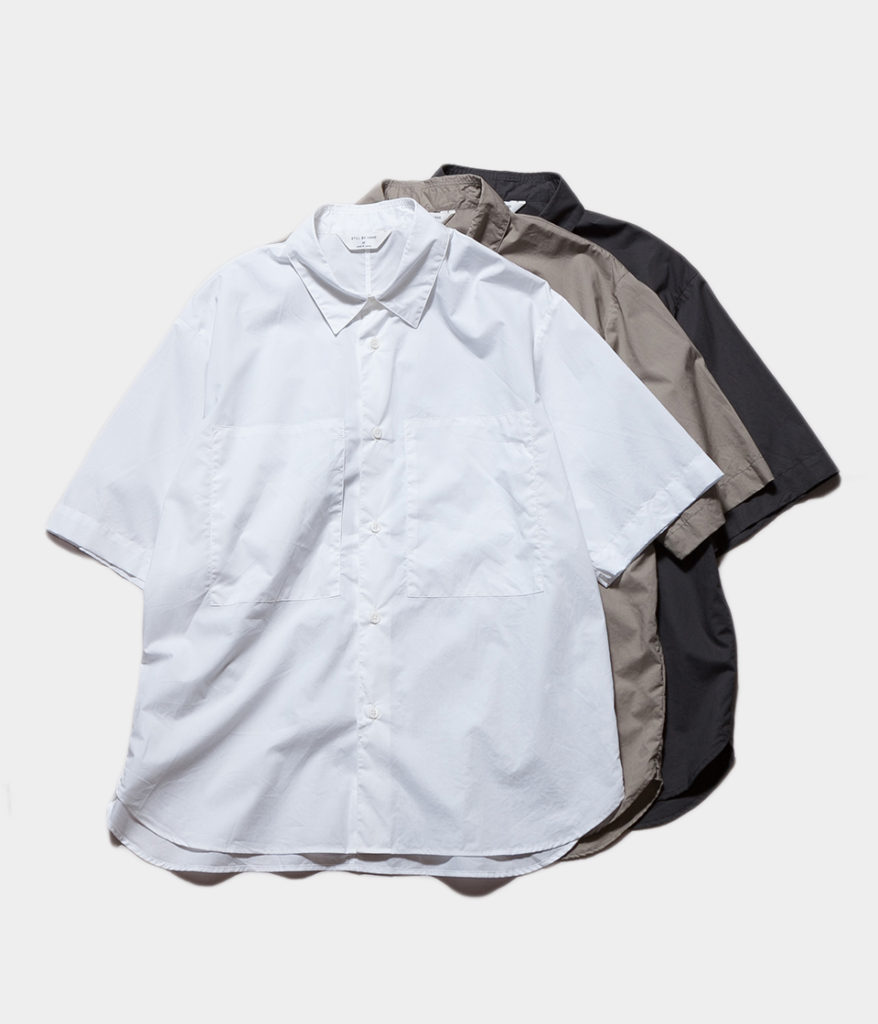 STILL BY HAND スティルバイハンド 20SS SH02202 半袖レギュラーカラーシャツ