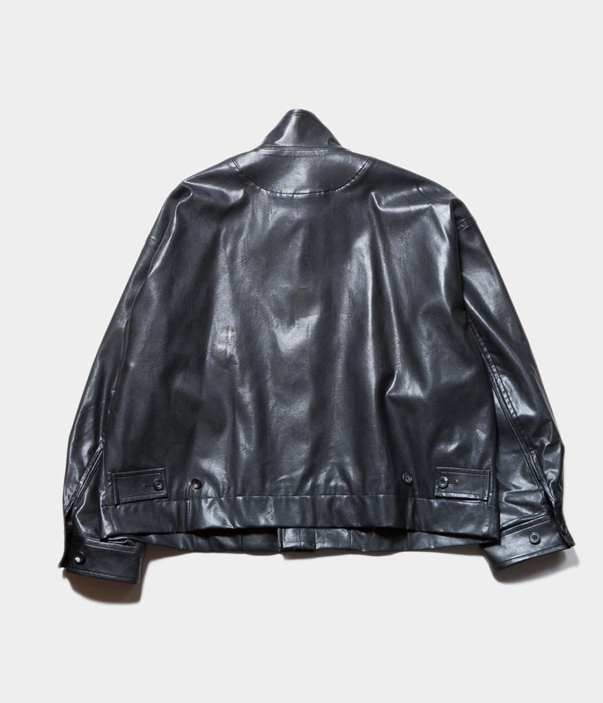 たりとした stein - stein over sleeve fake leather jacketの通販 by 