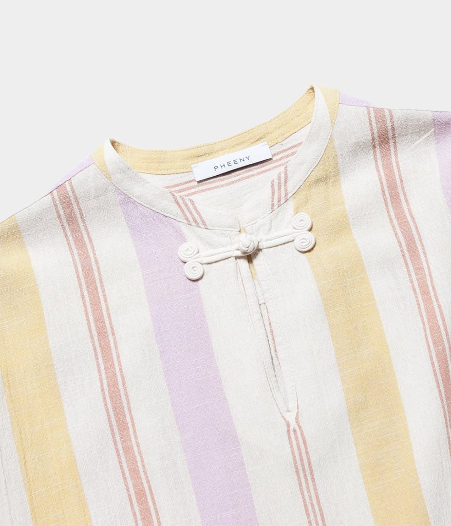 PHEENY フィーニー Cotton stripe shirt dress コットンストライプシャツドレス
