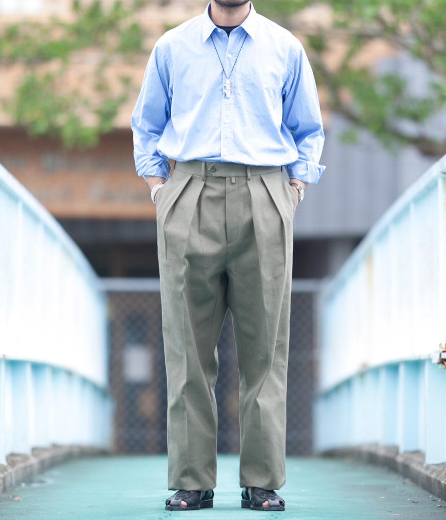 NEAT for SOUTH STORE French Heavy Oxford Wide ニート 別注 サウスストア ワイドシルエット