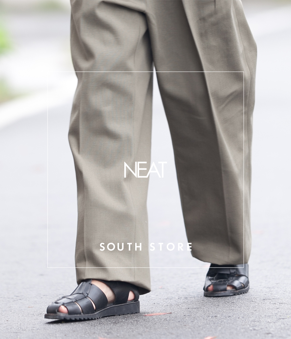 neat French Heavy Oxford  southstore別注スラックス