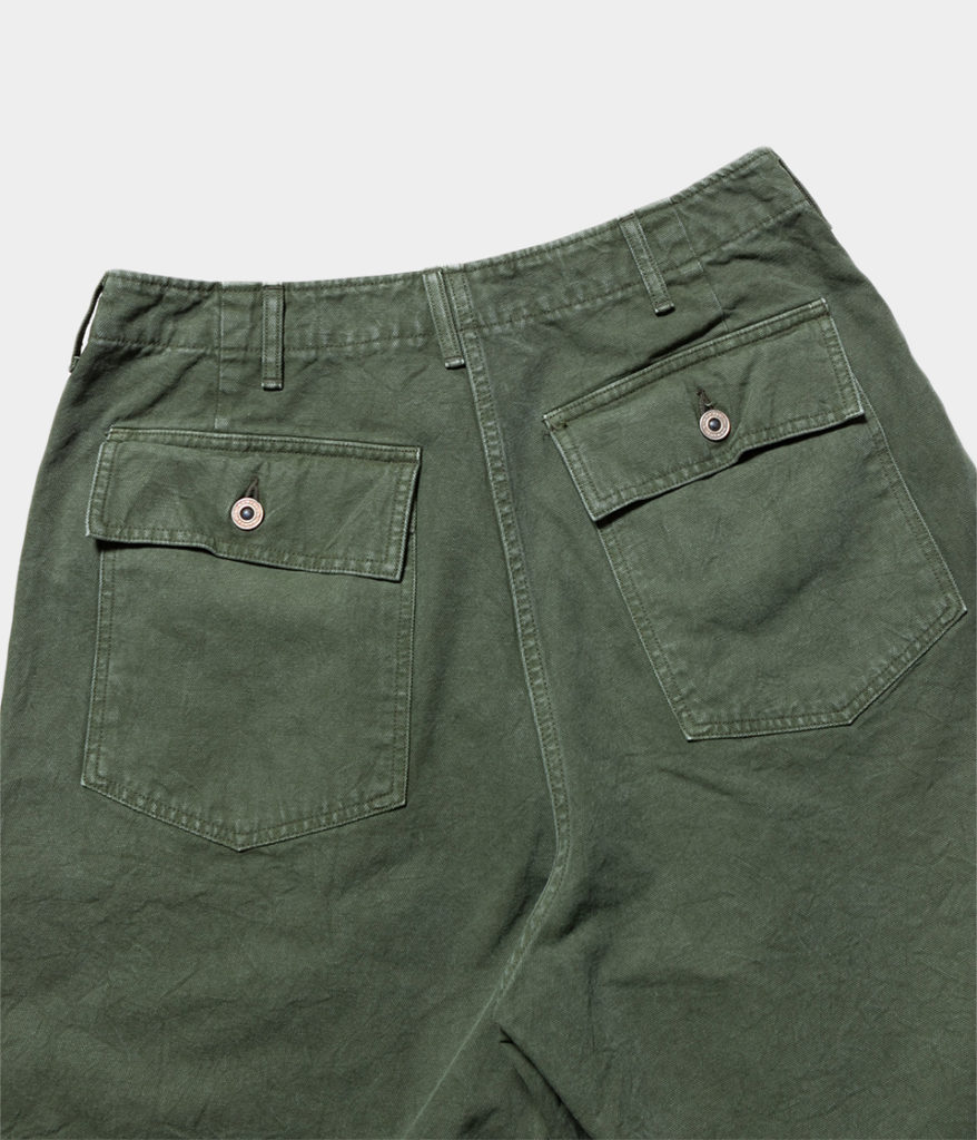 HERILL へリル 23SS 通販 DUCK UTILITY SHORTS