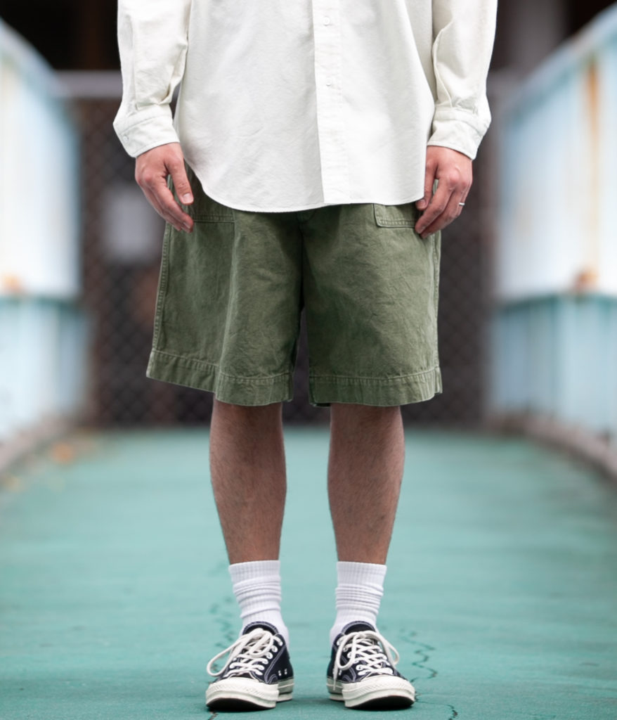 HERILL へリル 23SS 通販 DUCK UTILITY SHORTS